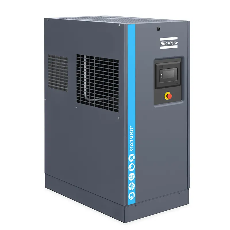 Atlas Copco VSD+Series Variable Speed Oil Injection Screw Air Compressor GA7-30VSD+
