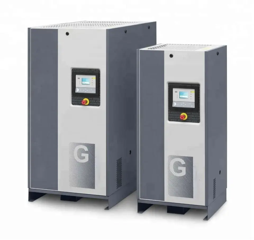 Atlas Copco GA Series Permanent Magnet Variable Speed Oil Injection Screw Air Compressor GA7-75VSD IPM 