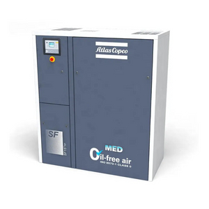 Atlas Copco Oil Free Scroll Air Compressor SF8+-22